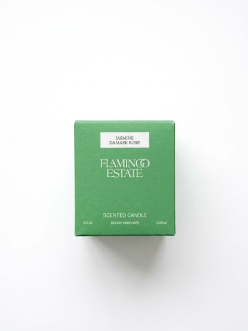 Flamingo Estate Jasmine Damask Rose Candle NIB